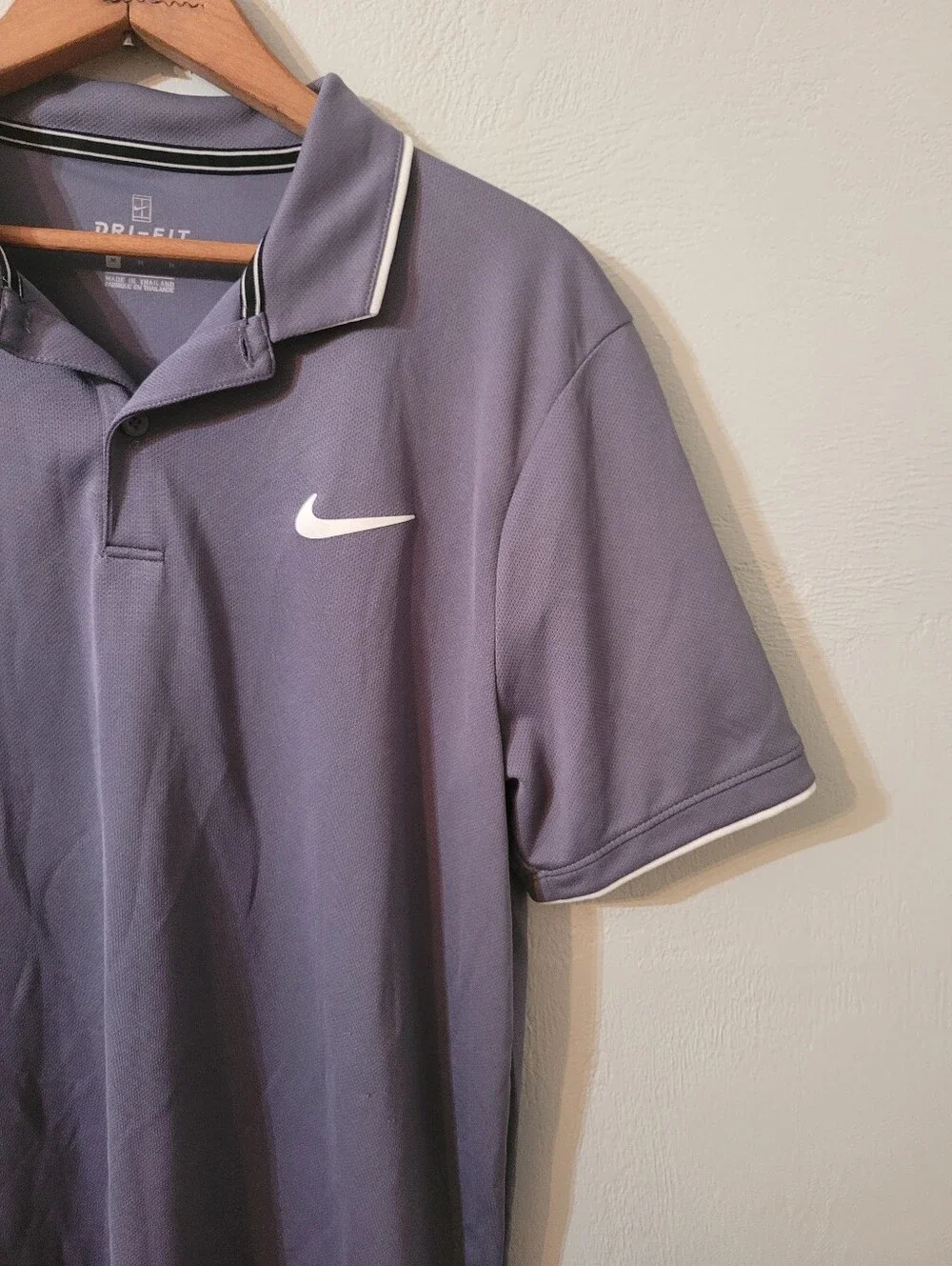 Nike Dri-fit Men's Sport Polo Shirt Size Medium! New Without Tag!
